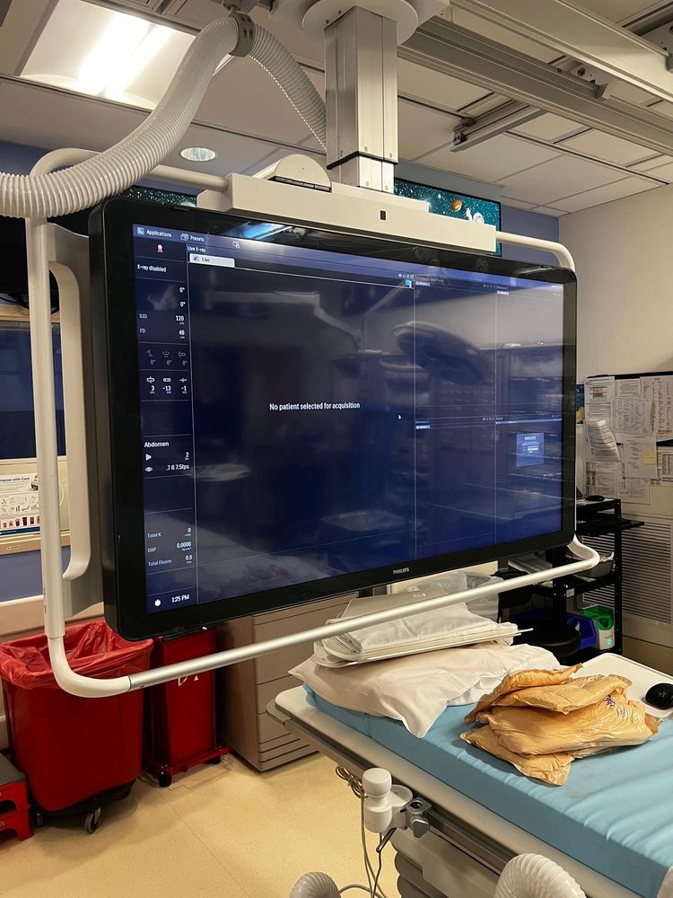 Philips Azurion Medical Display in Procedure Room