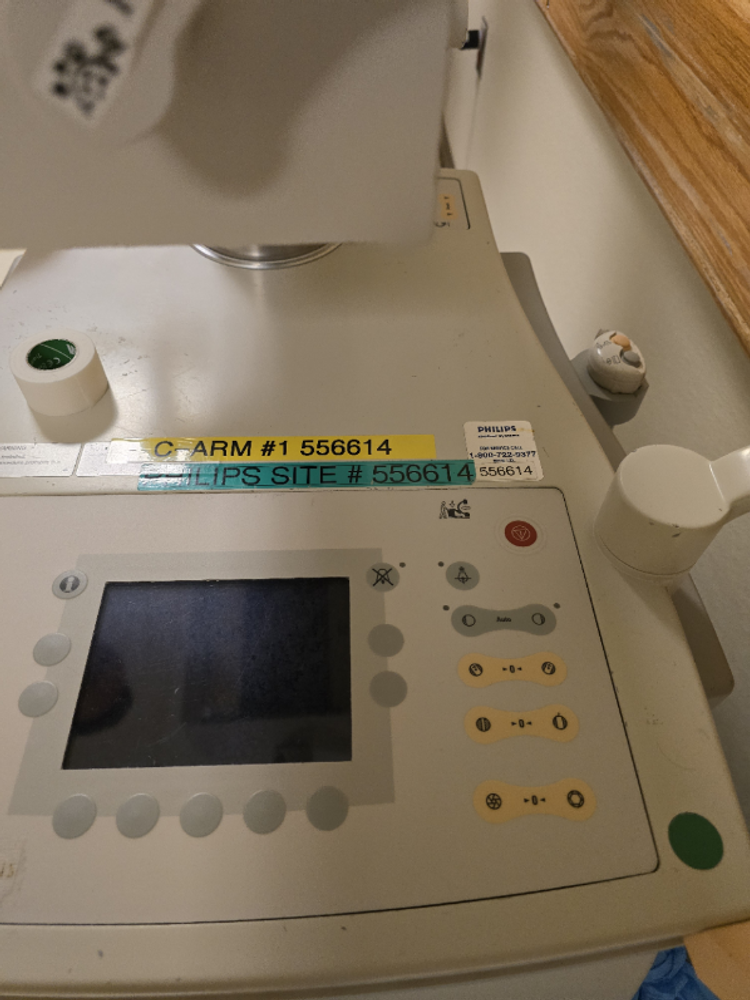 Philips C-Arm Console with ID 556614