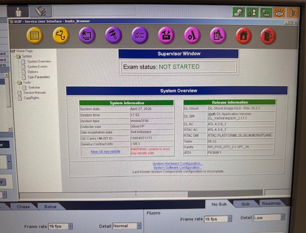 GE Innova 3100 System Overview and Release Information (April 27, 2026)
