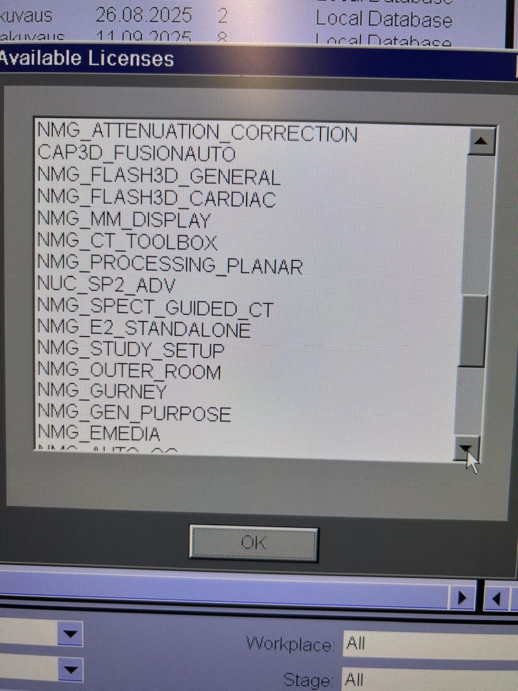 Siemens Intevo Available Licenses