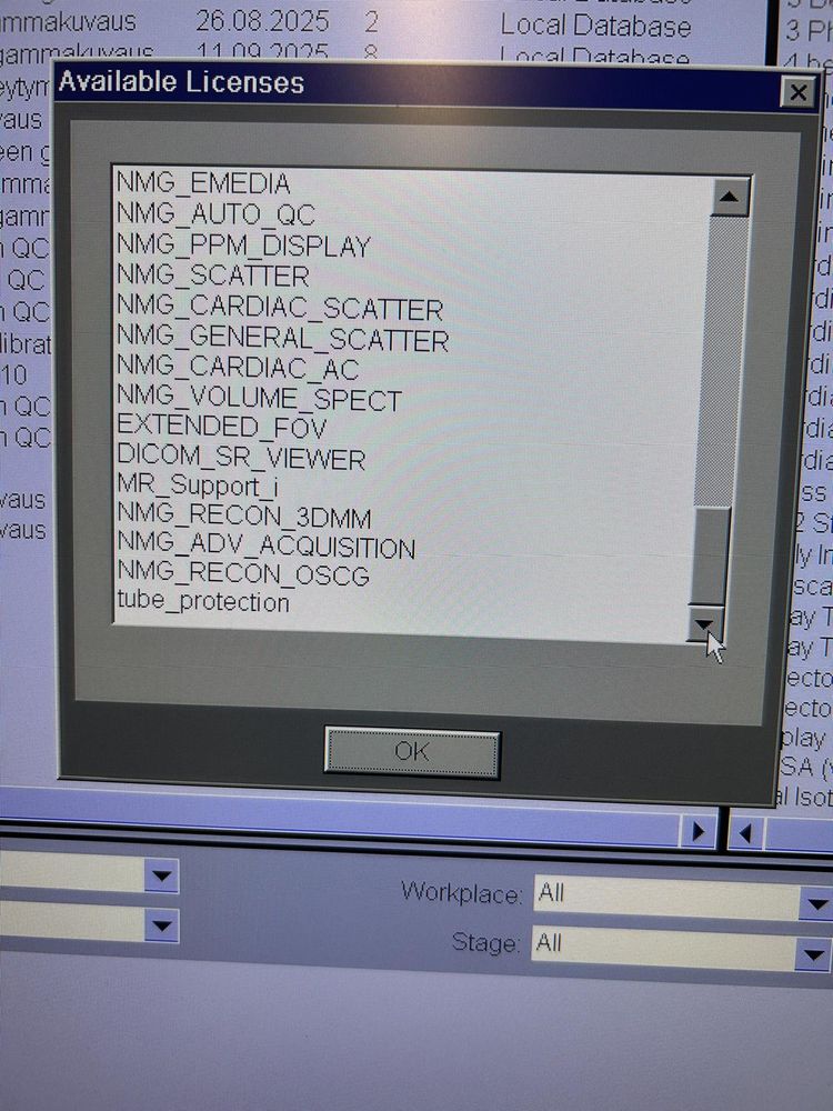 Siemens Intevo Available Licenses