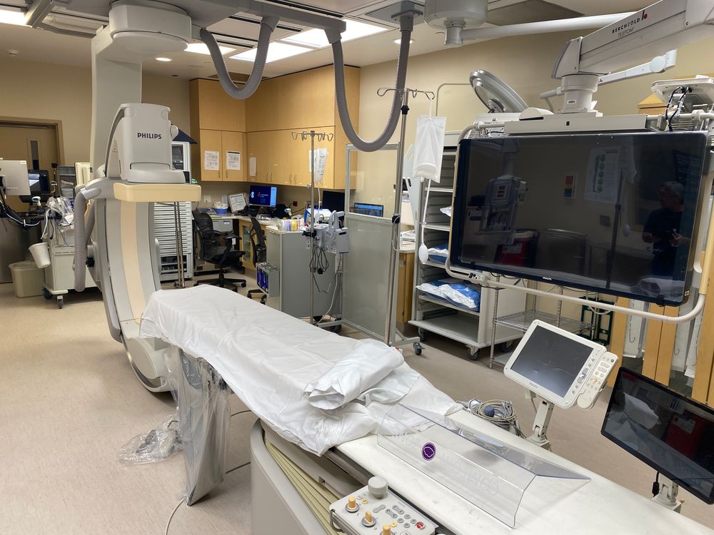 Philips Allura Clarity FD 20 Angiography System in Medical Room