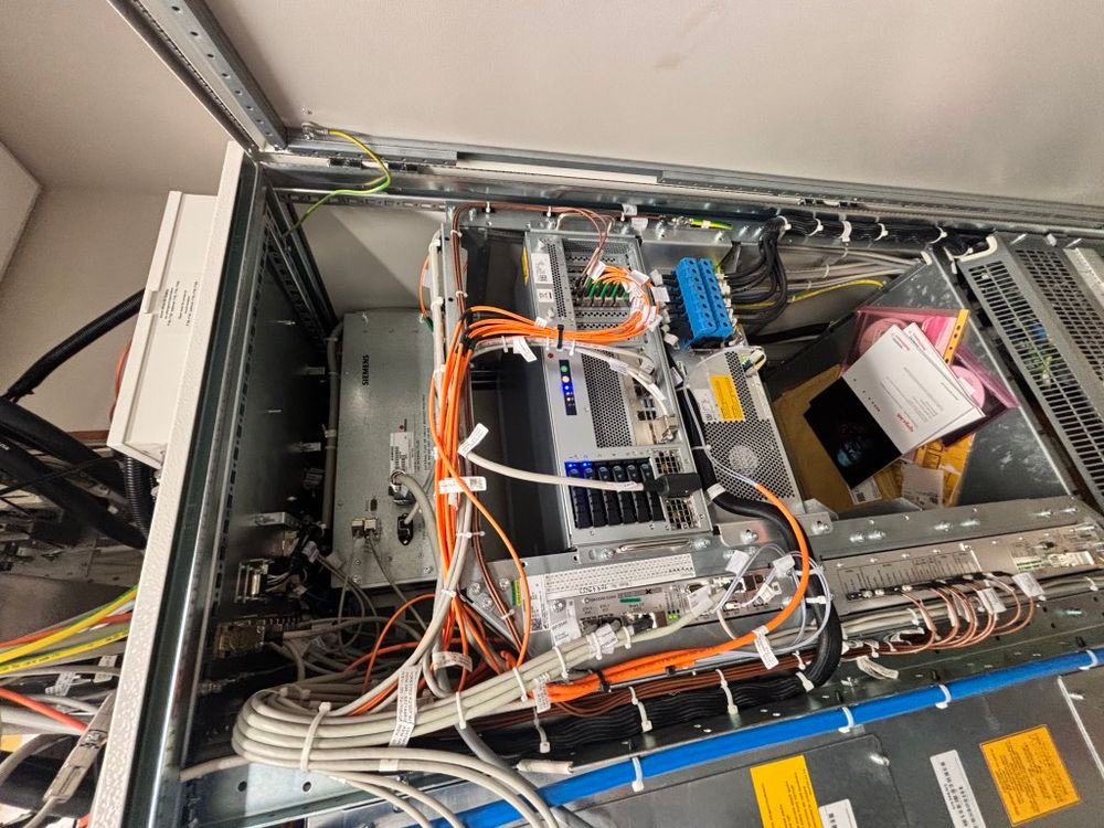 Siemens Equipment Cabinet Interior