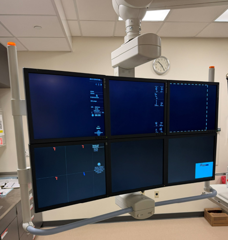 Siemens Artis Zee Cath Angio Monitor Display