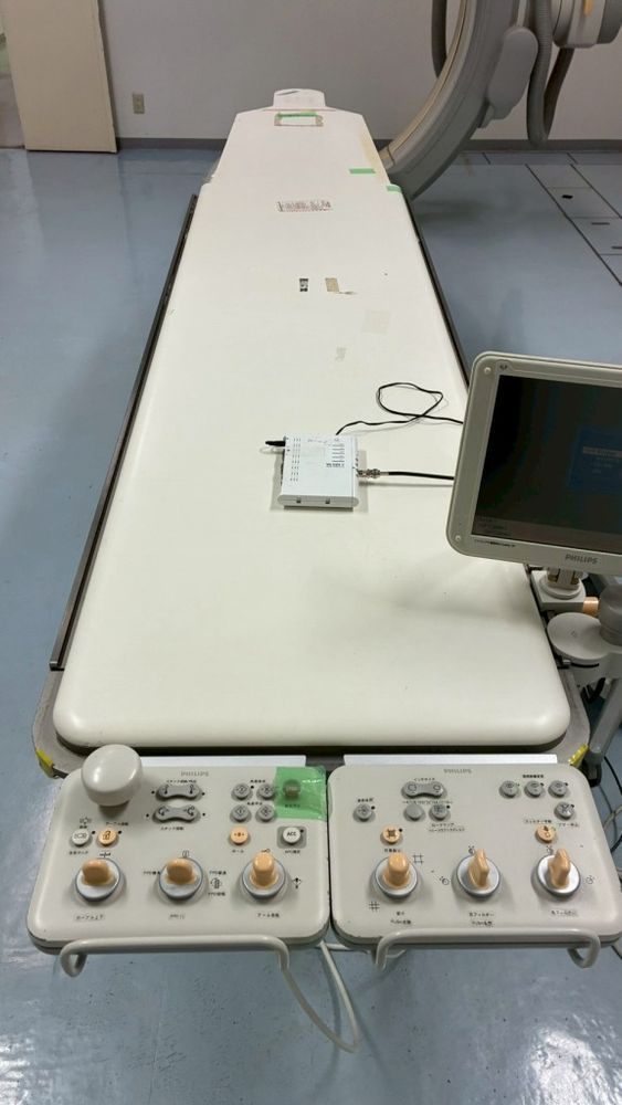 Philips Allura XPER FD 20 Patient Table and Control Panels