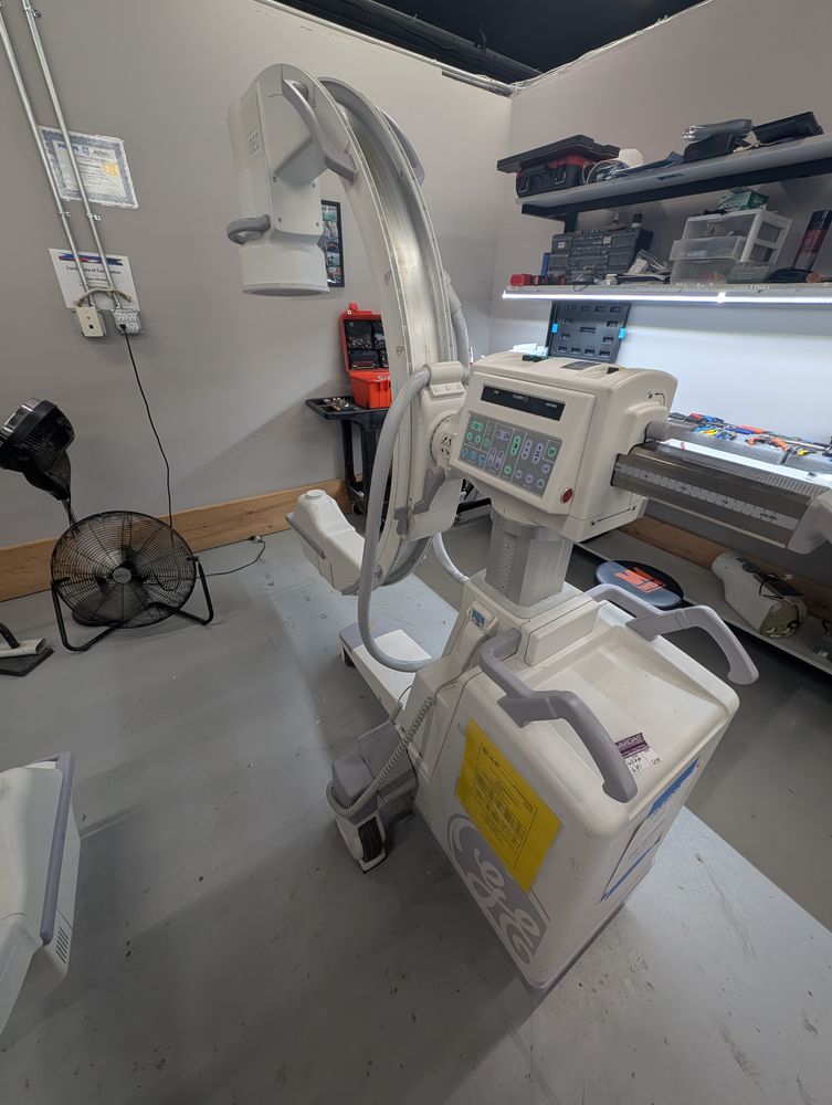 OEC 9800 GSP Super C C-Arm in a Workshop