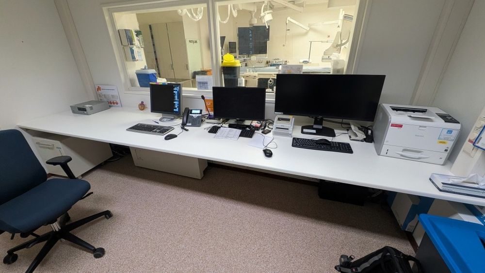 Control Room View of Siemens Artis Zee Ceiling