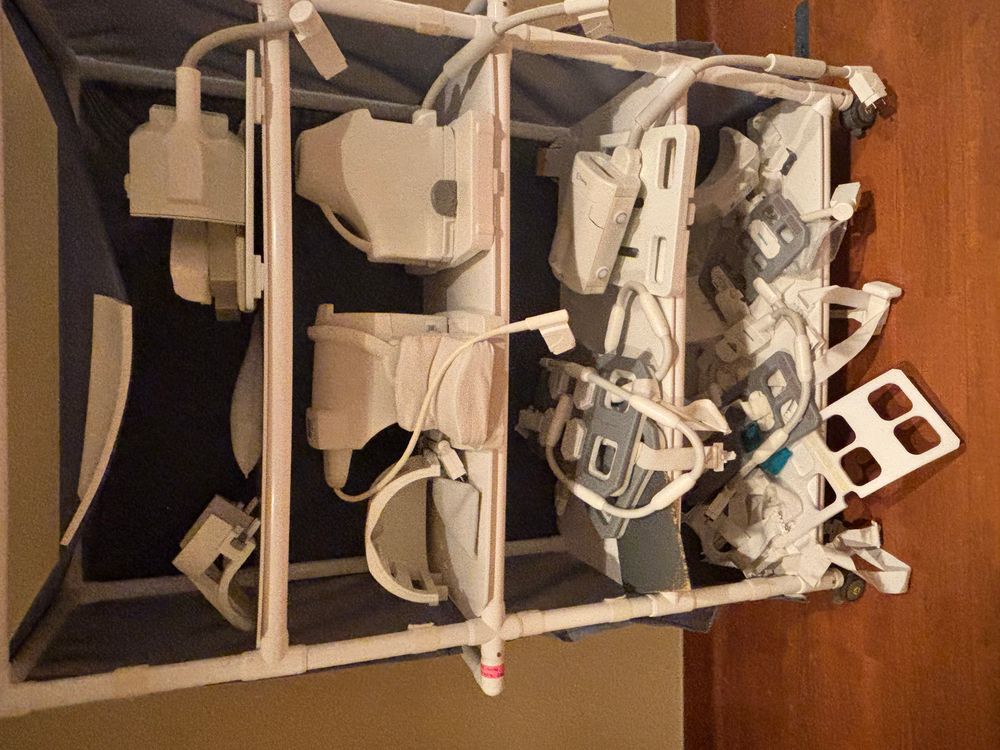 Siemens Verio MRI Coils on Cart