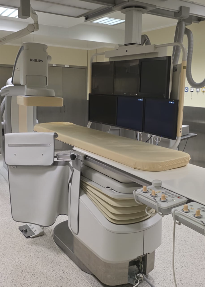 Philips Allura XPER FD 20 Angiography System in Medical Room